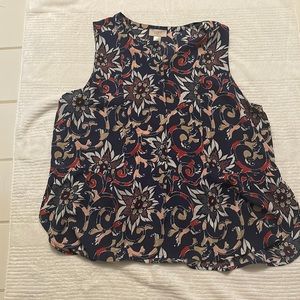 Sleeveless blouse